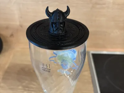 Viking Beer Glass Cover