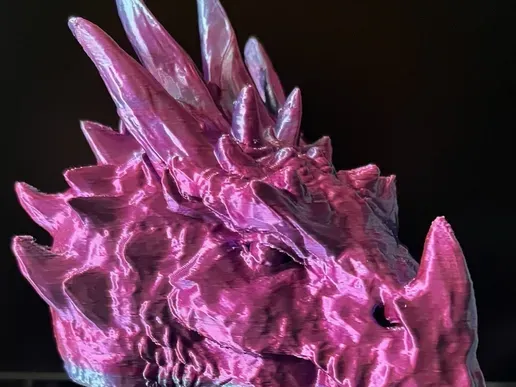 Tête de dragon décorative