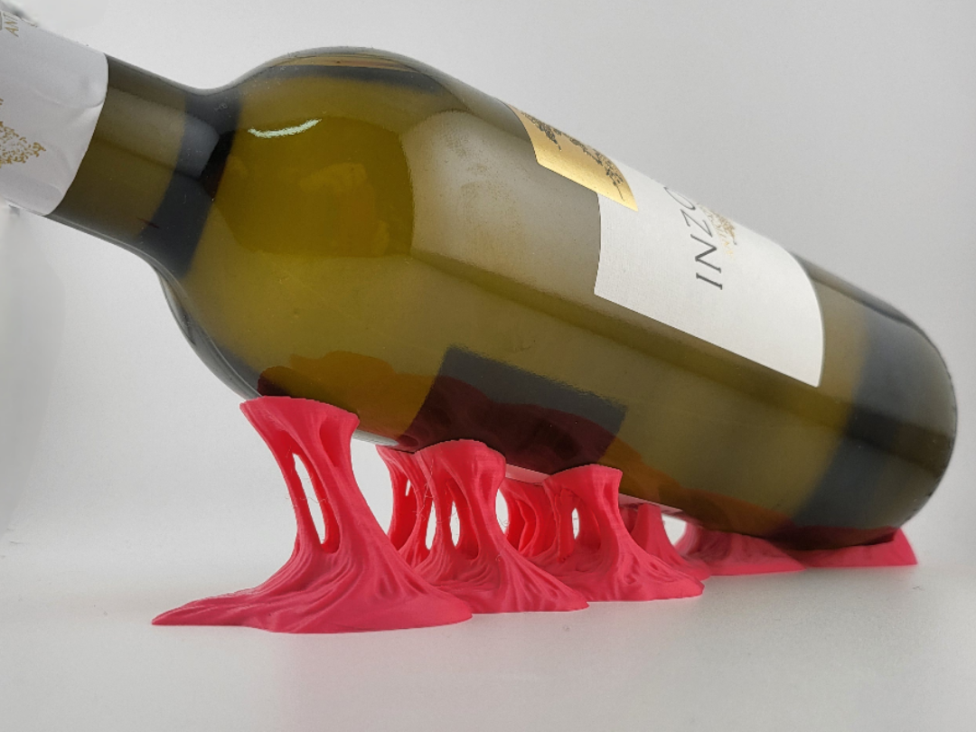Chewing Gum Wine Bottle Stand Display Holder