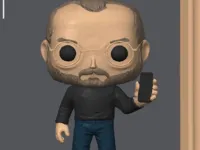 Figurine façon Funko Pop — Steve Jobs — photo 1