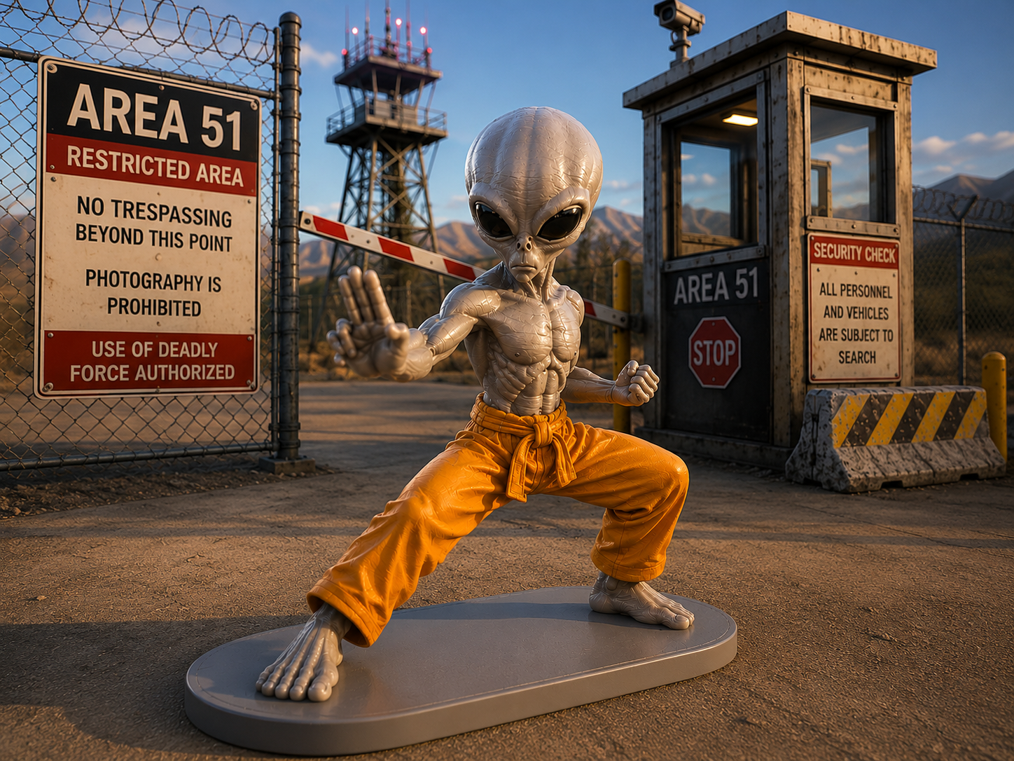 Area 51 Alien Security