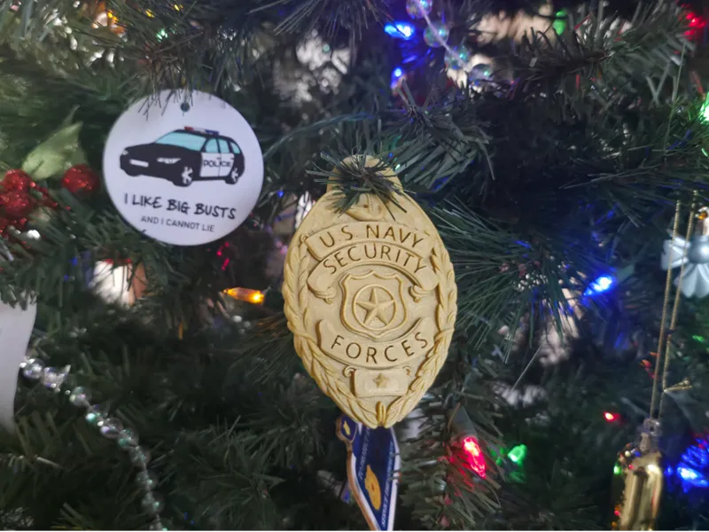 Navy Master At Arms Badge Ornament