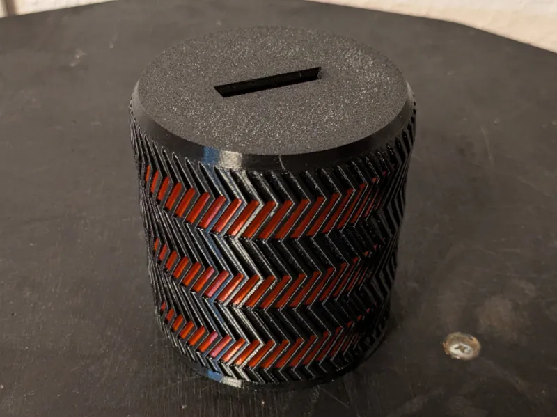 Money Box with two colors without AMS
