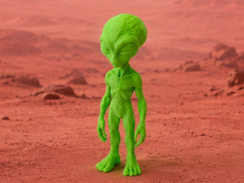Alienfreund "Nox" der stille Besucher