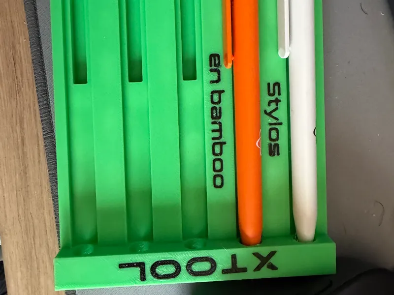 Gabarit XTOOL F1 - Stylos