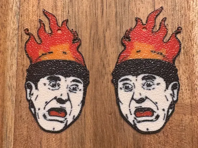 Home Alone Harry Christmas Earrings