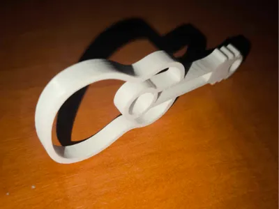 Guitar keychain