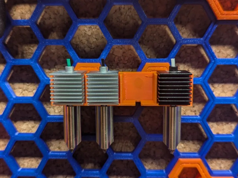 honeycomb hotend mount