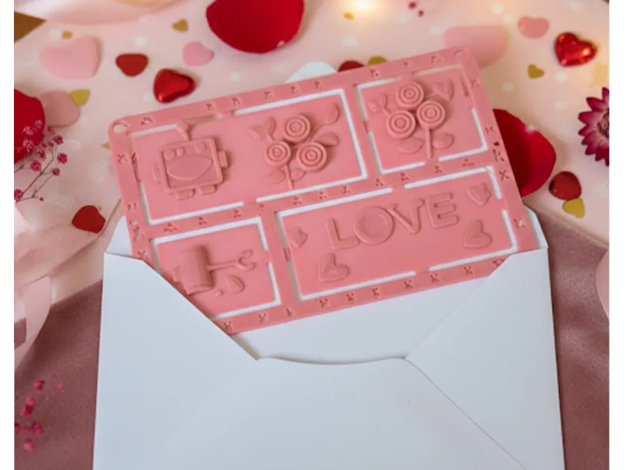 Kit Card de Dia dos Namorados - AMOR & Flores - Modelo gratuito para ...
