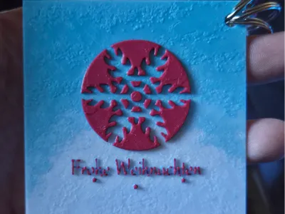 Christmas Card Hueforge
