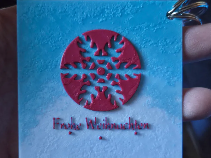 Weihnnachtskarte Hueforge
