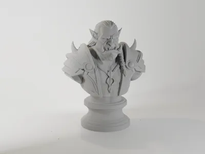 Orc statue