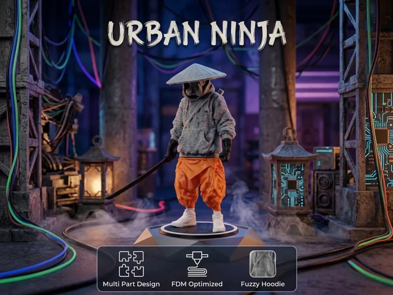 URBAN NINJA - Gas mask edition