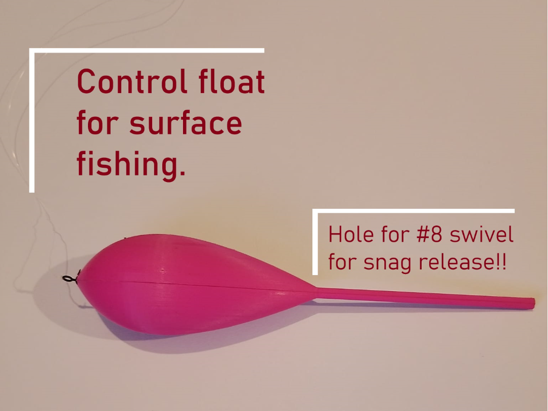 Surface Fishing Control Float 35g Distance Casting