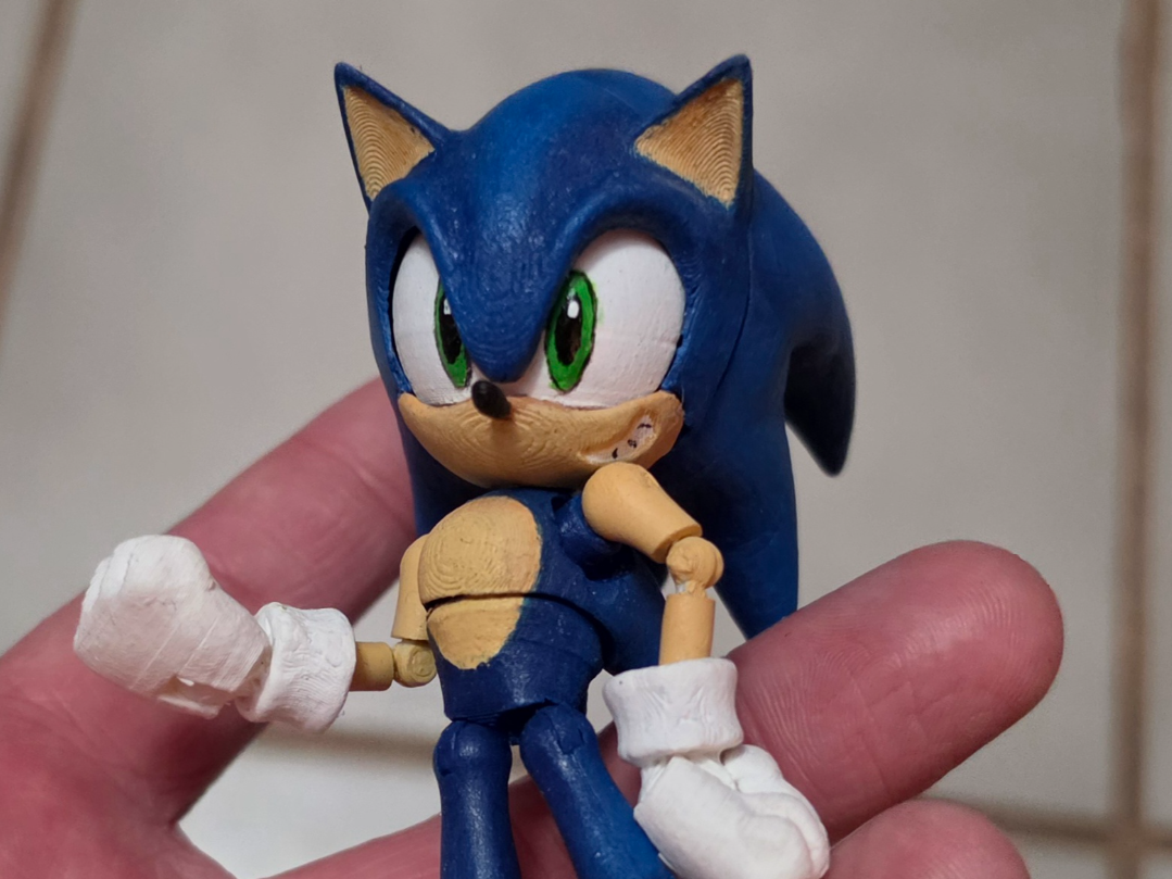 SA1 CGi / Akaneia Sonic figure / kit for jakks 4in - 1