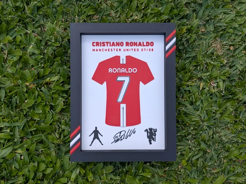 Iconic Jerseys #01: C. Ronaldo Man Utd 07/08