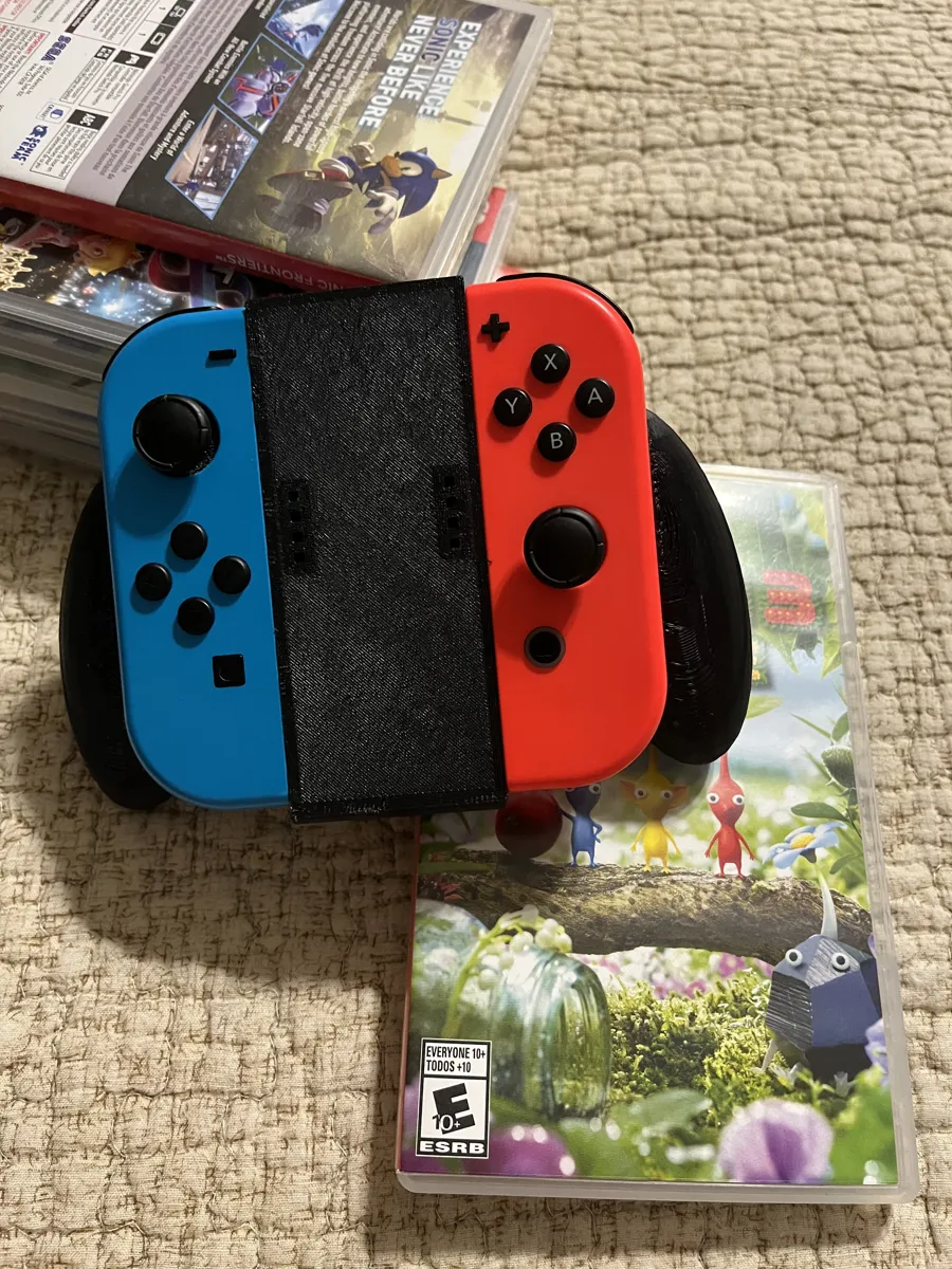 Replacement Nintendo switch grip Big updates - Free 3D Print Model - MakerWorld - 3D model önizlemesi