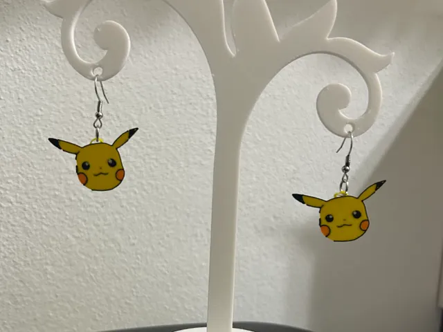 orecchini pikachu