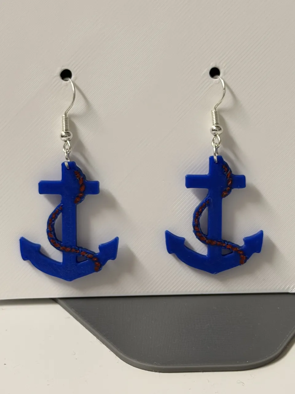 Nautical Anchor Earring Set view 2