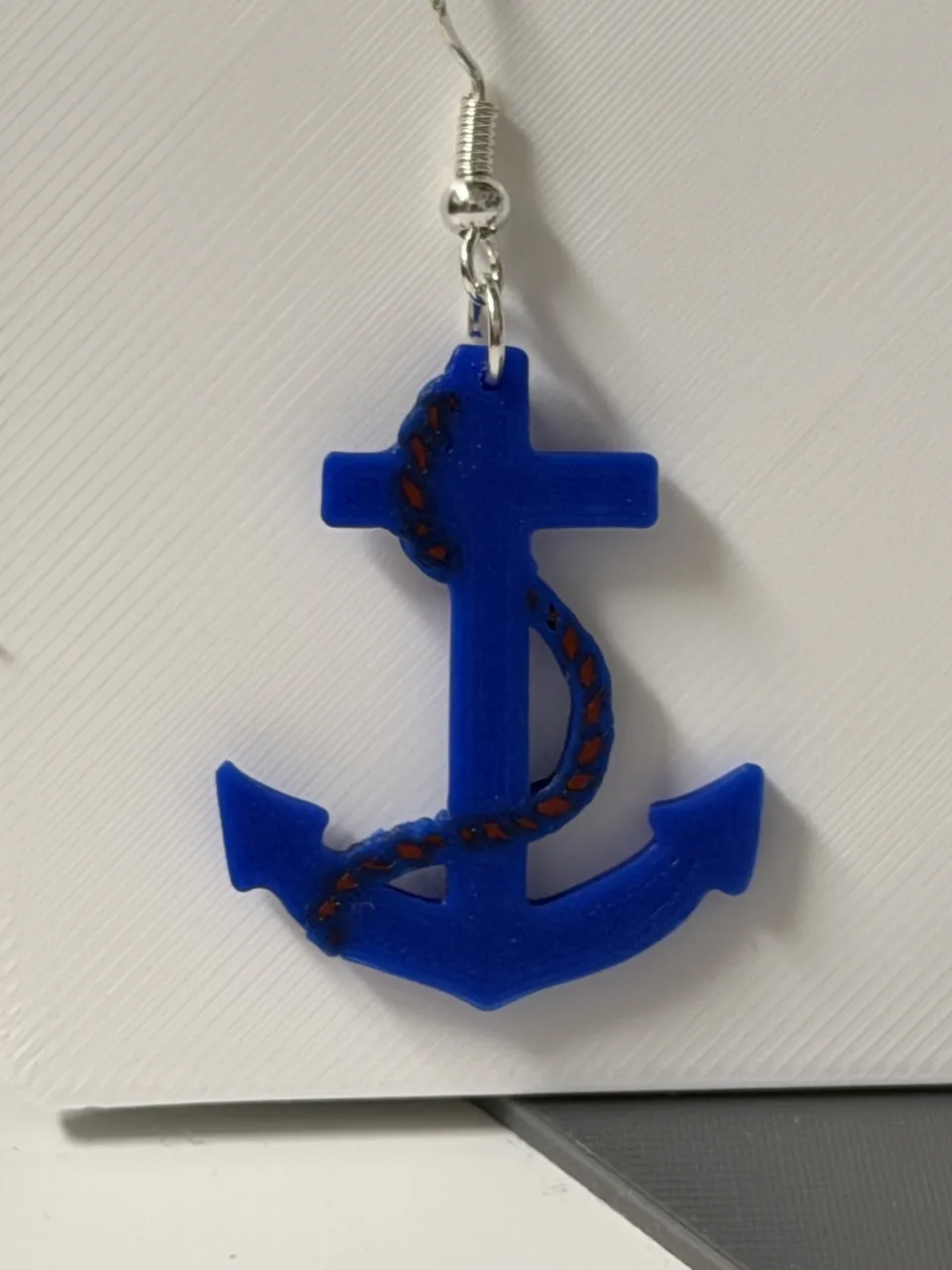 Nautical Anchor Earring Set view 3