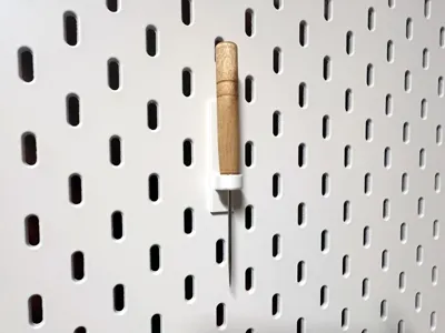 IKEA Skadis pegboard support