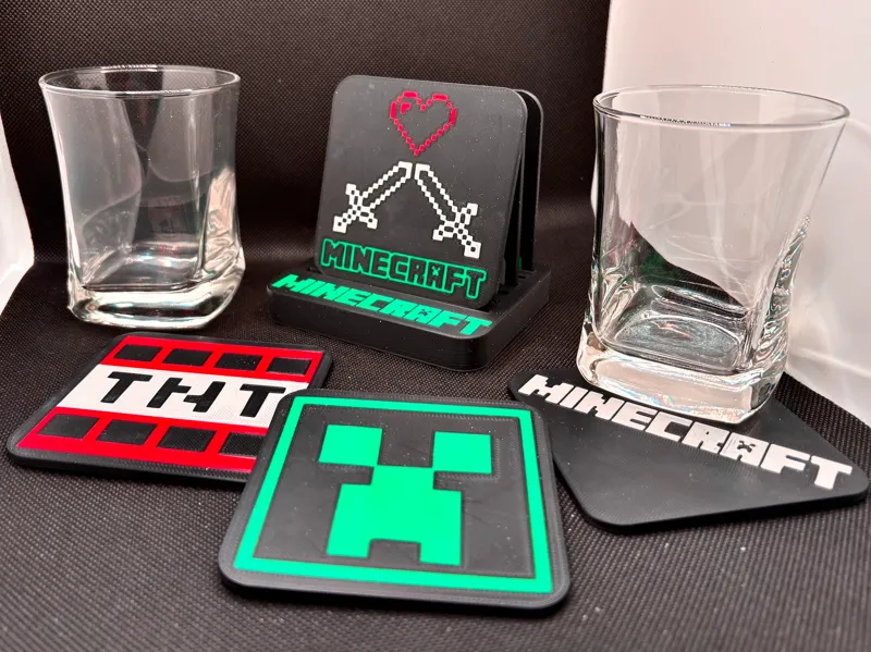 MINECRAFT Creeper Coaster TNT