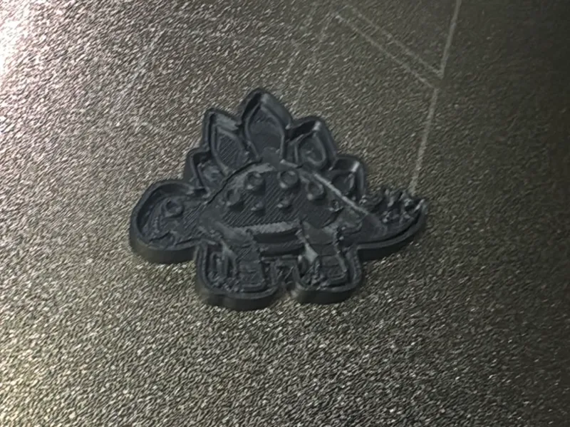 Cute Stegosaurus Dinosaur Cookie Cutter & Stamp
