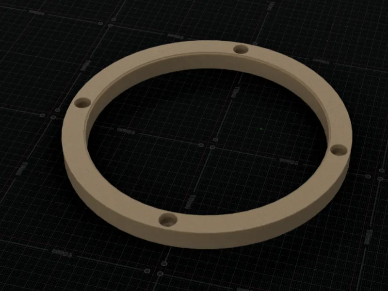 1/2" Universal Speaker rings for a 6.5" Speaker