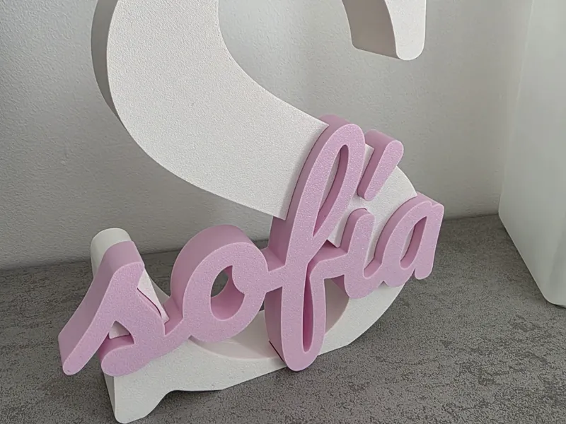 Letras Inicial S Sofia
