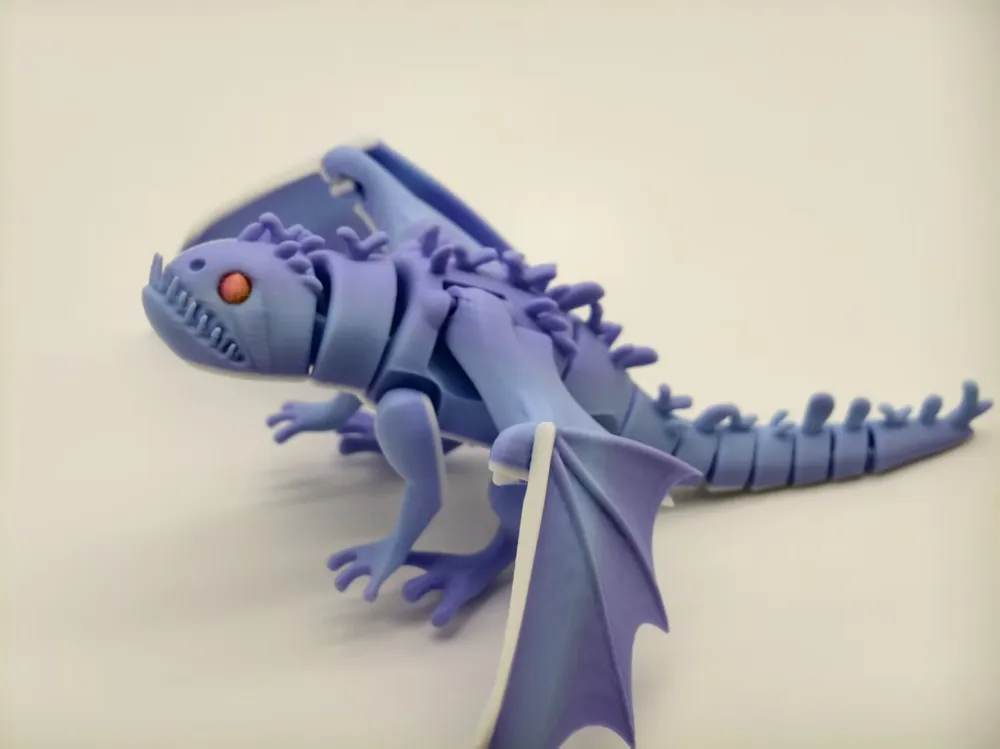 How to Train Your Dragon Vortex Dragon, no supports, MINI printable ...