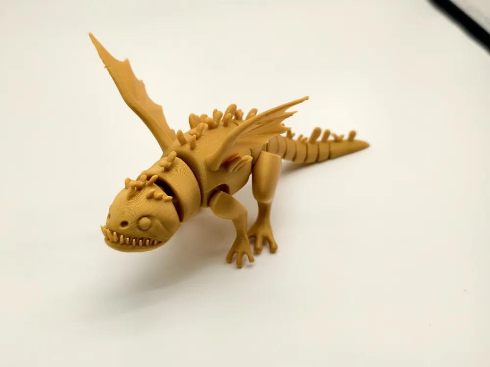 How to Train Your Dragon Vortex Dragon, no supports, MINI printable ...
