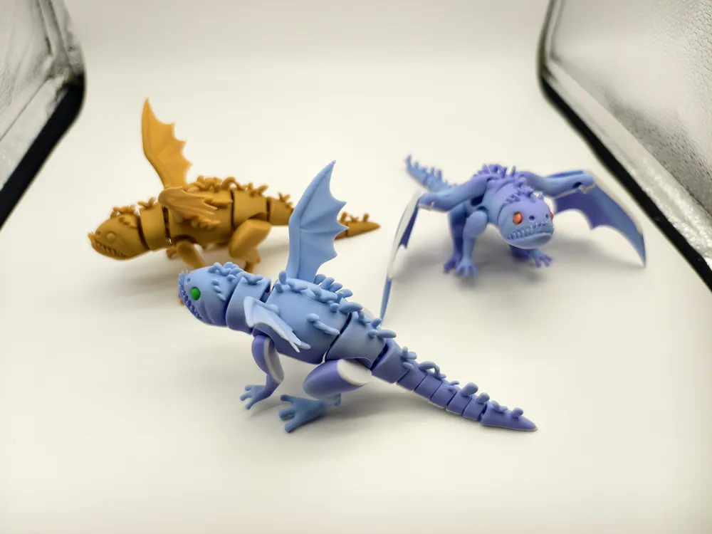 How to Train Your Dragon Vortex Dragon, no supports, MINI printable ...
