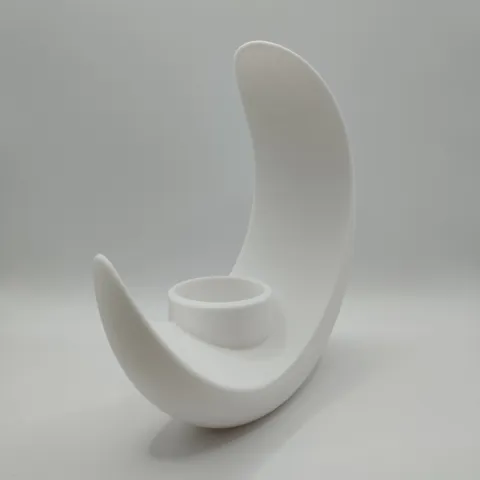Designer Crescent Decorative Object, Vase, Vessel view 4