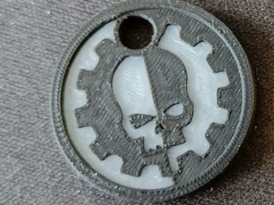 Adeptus Mechanicus shopping cart coin