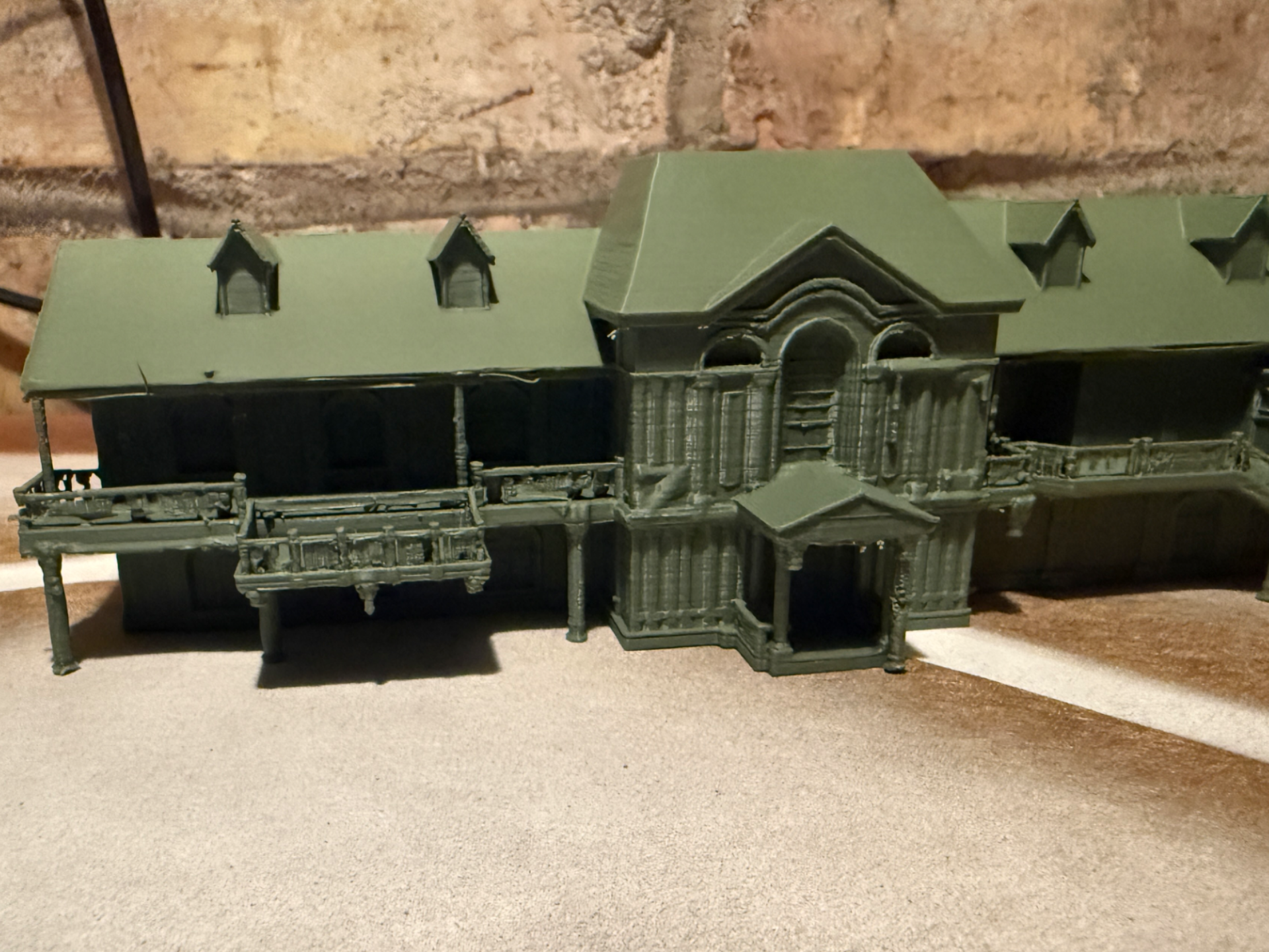 Spencer Mansion - AI Fan Art Concept