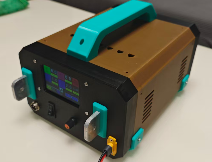 Miniatura 2 do modelo 3D 点焊机外壳4电容通用版