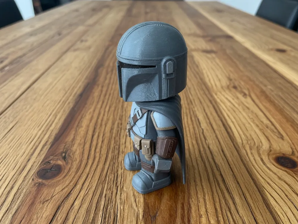 Mandalorian Mini Figure | Star Wars - Free 3D Print Model - MakerWorld
