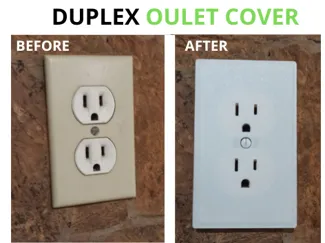 Duplex Oulet Cover Plate