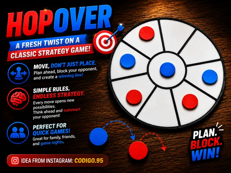 HopOver Board Game