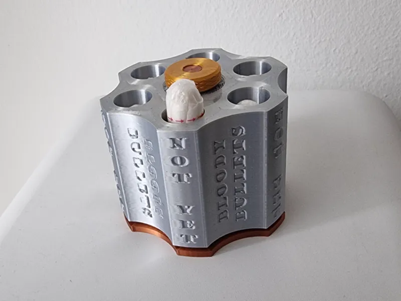 Tampon Dispenser - Bloody Bullets
