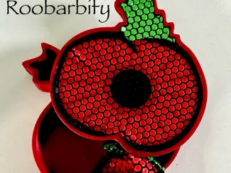 Poppy Coaster Set