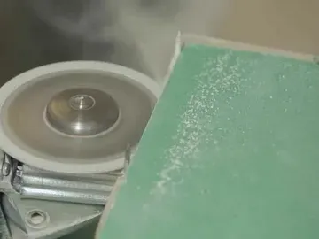 grinder attachment for working with drywall 