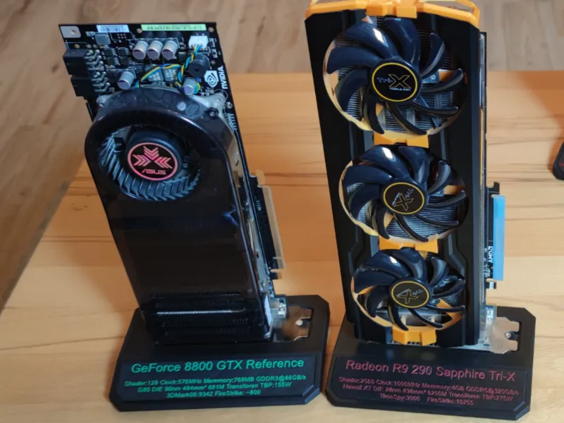 GPU Tombstone DisplayStand
