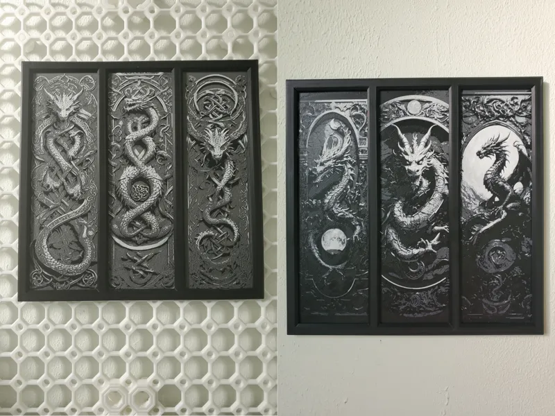 Bookmark Art Frame Wall or Multiboard Mounted
