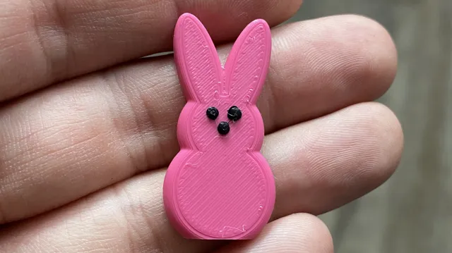 Easter Marshmallow Peeps Bunny Earring Plugmod