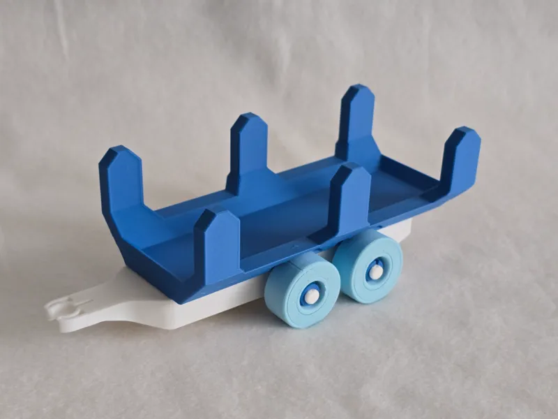 DUPLO-kompatibler Holzstamm-Anhänger
