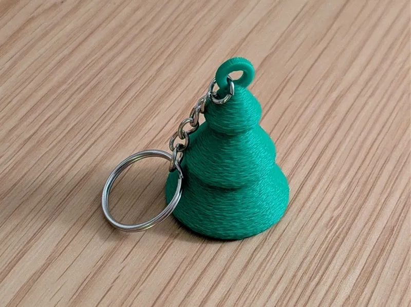 Christmas tree keychain / ornement