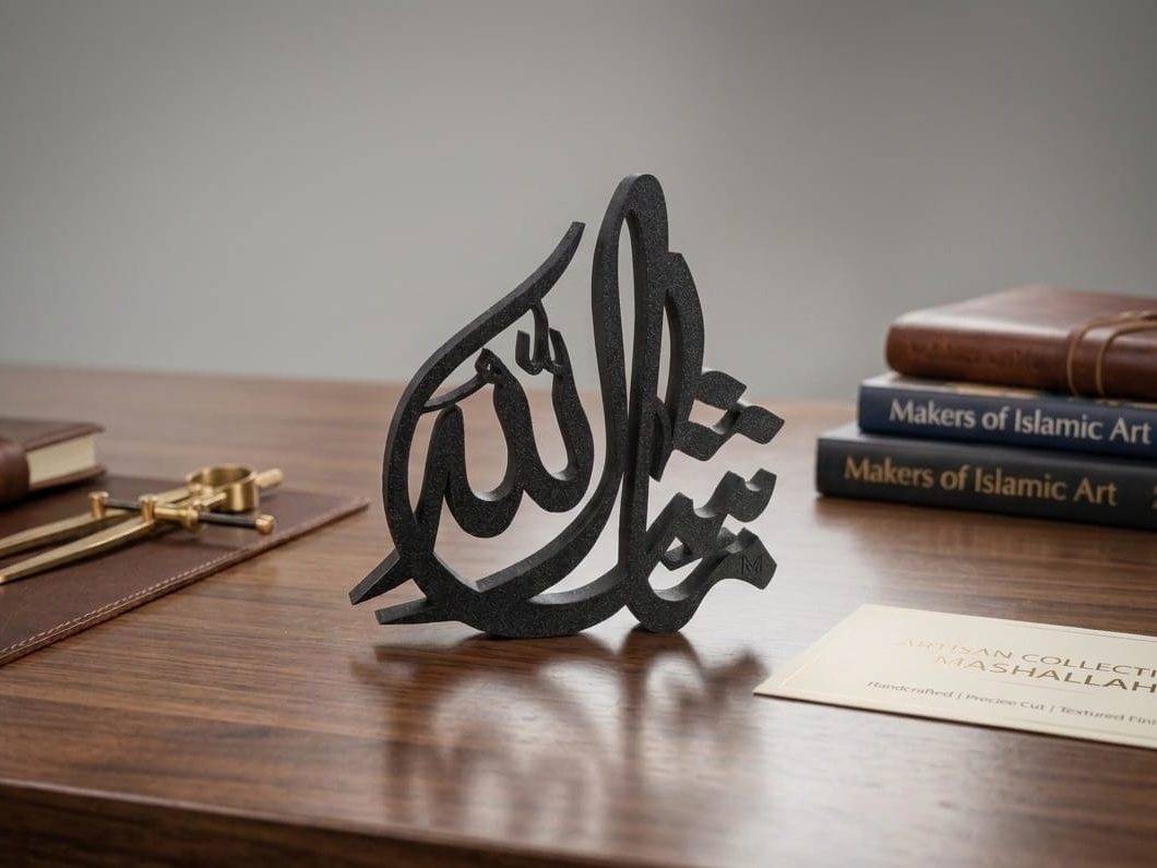 Mashallah 3D Arabic Calligraphy Art