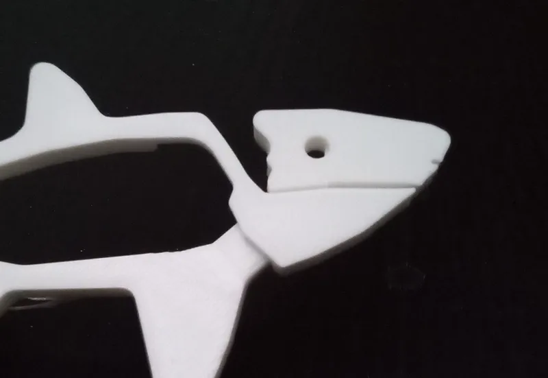 Shark chip bag clip