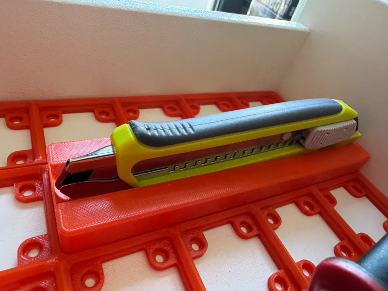 Ryobi Snap-off knife Gridfinity container